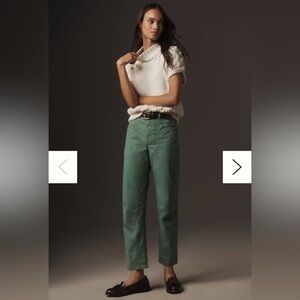 New Anthropology Pilcro women's The Wanderer pants 97% cotton 26 relaxed fit